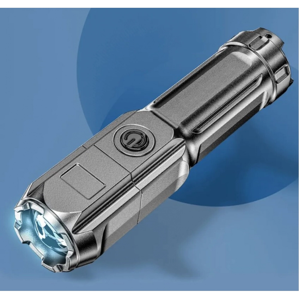 Powerful LED Flashlight Outdoor Portable Tactical Flashlights USB Rechargeable Waterproof  Highlight Light Camping