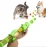 Interactive Cat Toy Ball Pea Aerodynamic Shooter Cats Game Dogs Soft Bomb Launcher Kitten Toys Launch Training Children Pet Gift