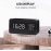Alarm Clock LED Digital Wooden USB/AAA Powered Table Watch With Temperature Humidity Voice Control  Electronic Desk Clocks