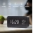 Alarm Clock LED Digital Wooden USB/AAA Powered Table Watch With Temperature Humidity Voice Control  Electronic Desk Clocks
